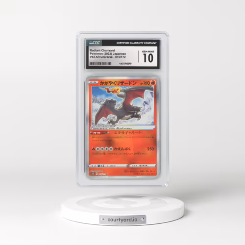 2022 Japanese VSTAR Universe #015 Radiant Charizard - Holo (CGC 10 GEM MINT)