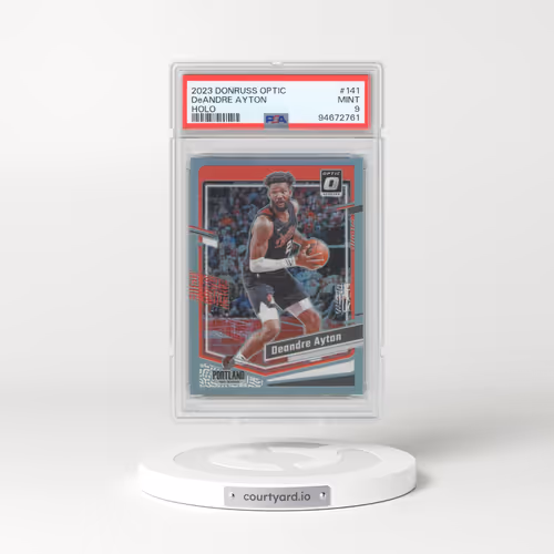 2023 Panini Donruss Optic #141 DeAndre Ayton - Holo (PSA 9 MINT)