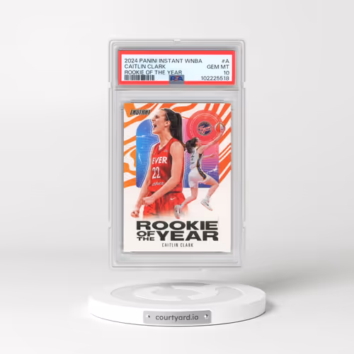 2024 Panini Instant WNBA Rookie of the Year #A Caitlin Clark (PSA 10 GEM MINT)