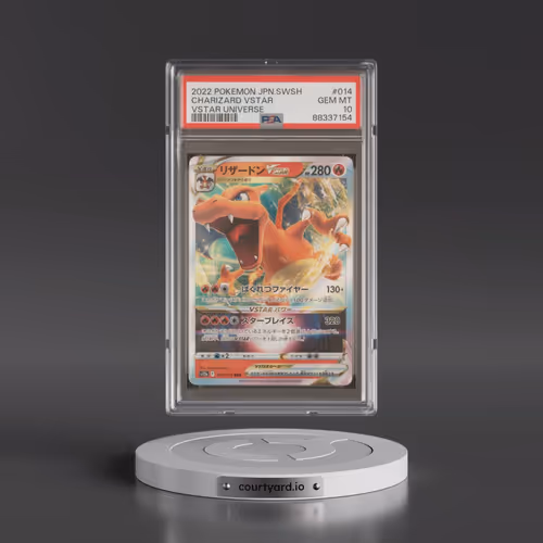 2022 Pokémon Sword & Shield Vstar Universe #014 Charizard Vstar (PSA 10 GEM MINT)