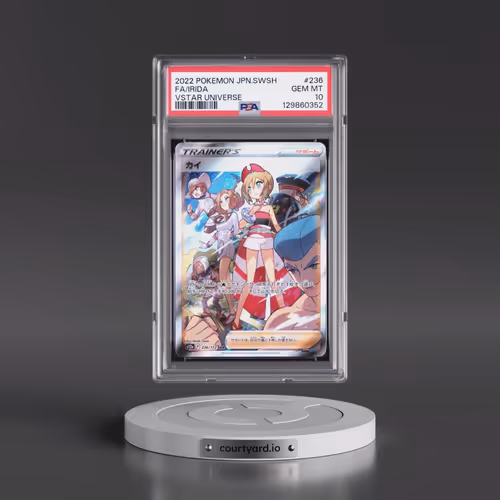 2022 Pokémon Sword & Shield Vstar Universe #236 Irida - Full Art (PSA 10 GEM MINT)
