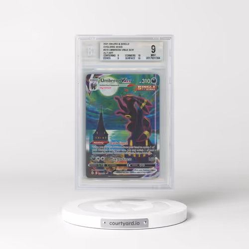 2021 Evolving Skies #215 Umbreon VMAX - Holo Secret (BGS 9 MINT)