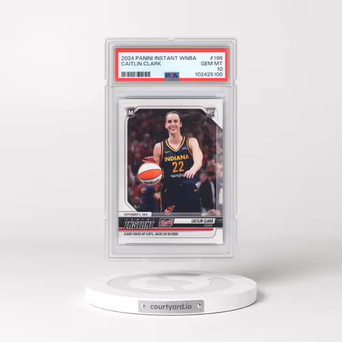 2024 Panini Instant WNBA #198 Caitlin Clark (PSA 10 GEM MINT)