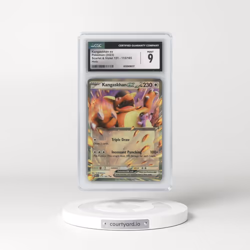 2023 Scarlet & Violet 151 - MEW EN #115/165 Kangaskhan ex (CGC 9 MINT)