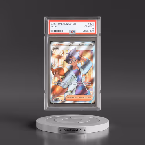 2023 Pokémon Svi EN-Scarlet & Violet #236 Jacq - Ultra Rare (PSA 10 GEM MINT)