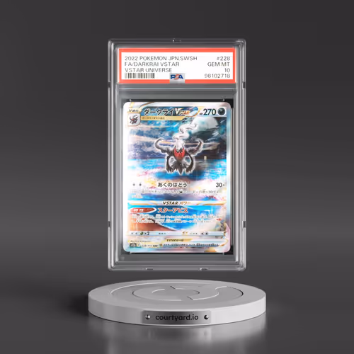 2022 Pokémon Sword & Shield Vstar Universe #228 Darkrai Vstar - Full Art (PSA 10 GEM MINT)