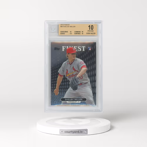 2013 Finest #69 Shelby Miller RC (BGS 10 PRISTINE)