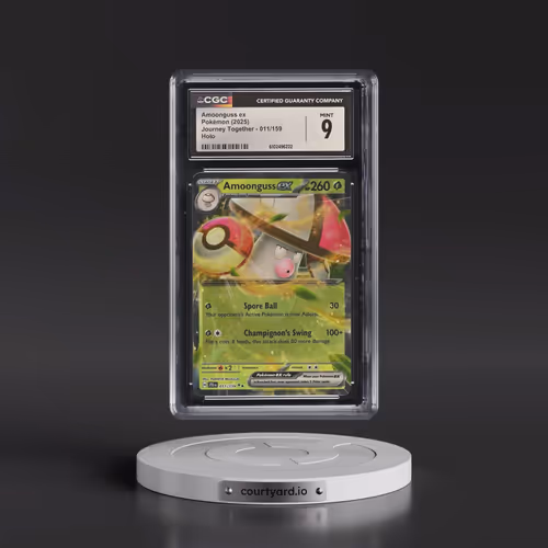 2025 Journey Together - JTG EN #011/159 Amoonguss ex - Holo (CGC 9 MINT)