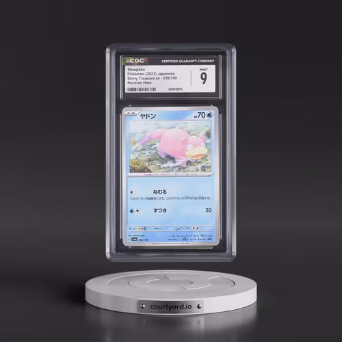 2023 Shiny Treasure ex #036/190 Slowpoke - Reverse Holo Digitized (CGC 9 MINT)