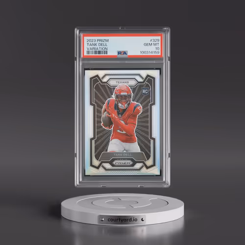 2023 Panini Prizm #329 Tank Dell - Variation (PSA 10 GEM MINT)