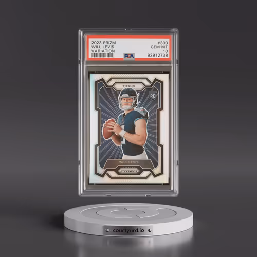 2023 Panini Prizm #303 Will Levis - Variation (PSA 10 GEM MINT)