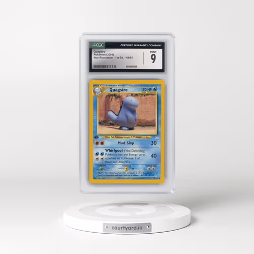 2001 Neo Revelation #48/64 Quagsire - 1st Edition (CGC 9 MINT)