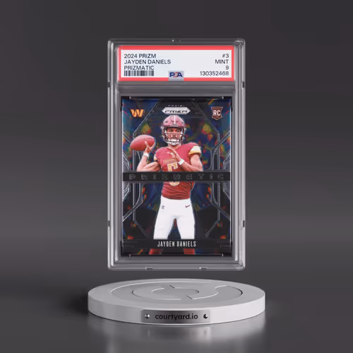2024 Panini Prizm Prizmatic #3 Jayden Daniels (PSA 9 MINT)