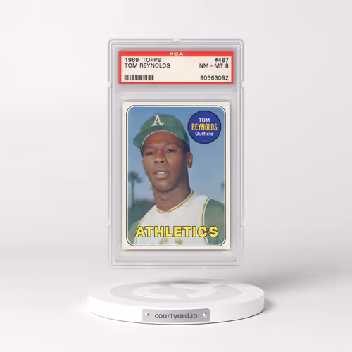 1969 Topps #467 Tom Reynolds (PSA 8 NM-MT)