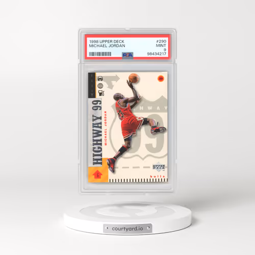 1998 Upper Deck #290 Michael Jordan (PSA 9 MINT)