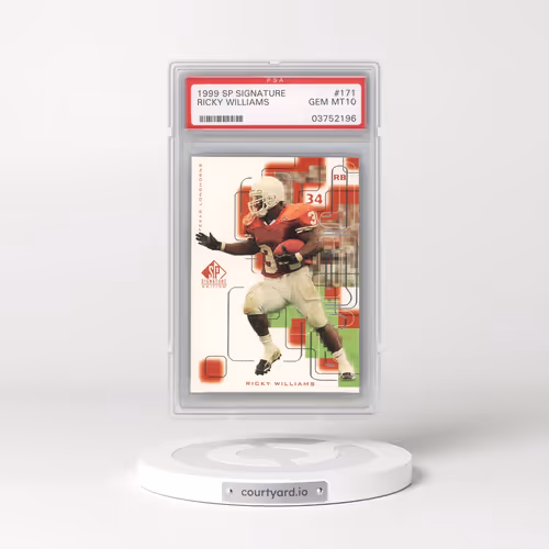 1999 SP Signature #171 Ricky Williams (PSA 10 GEM MINT)