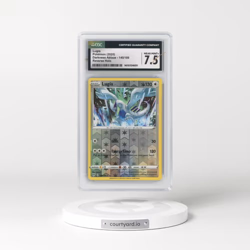 2020 Darkness Ablaze #140/189 Lugia - Reverse Holo (CGC 7.5 NM+)