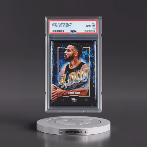 2024 Topps Now #13 Stephen Curry (PSA 10 GEM MINT)