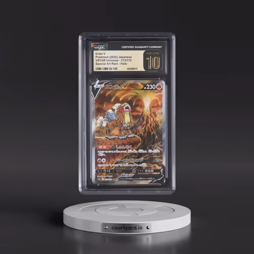 2022 VSTAR Universe #213/172 Entei V - Special Art Rare Holo (CGC 10 PRISTINE)