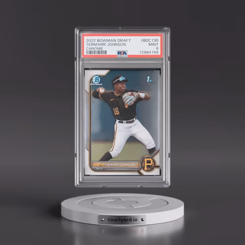 2022 Bowman Draft #BDC130 Termarr Johnson - Chrome (PSA 9 MINT)