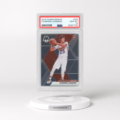 2019 Panini Mosaic #203 Cameron Johnson (PSA 10 GEM MINT)