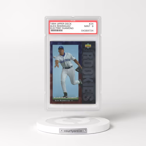 1994 Upper Deck #24 Alex Rodriguez - Electric Diamond (PSA 9 MINT)