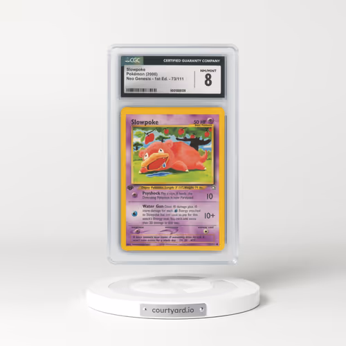 2000 Neo Genesis #73/111 Slowpoke - 1st Edition (CGC 8 NM-MT)