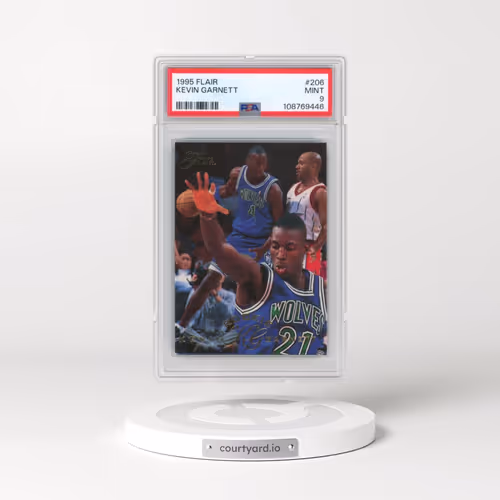 1995 Flair #206 Kevin Garnett (PSA 9 MINT)