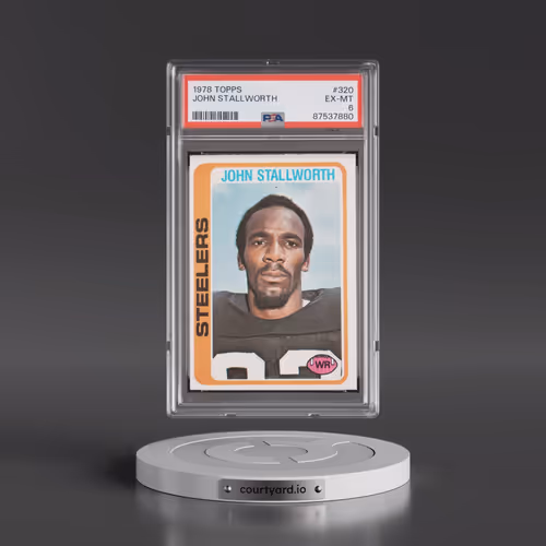 1978 Topps #320 John Stallworth (PSA 6 EX-MT)