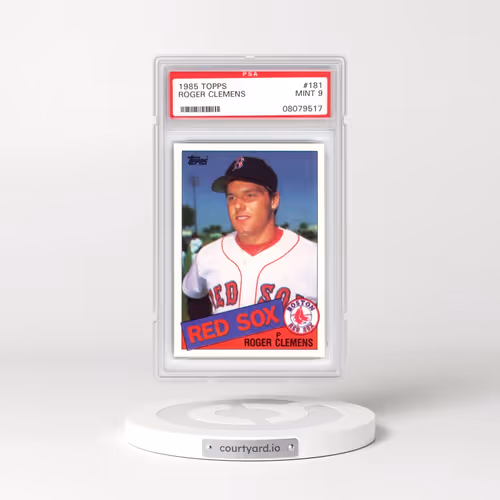 1985 Topps #181 Roger Clemens (PSA 9 MINT)