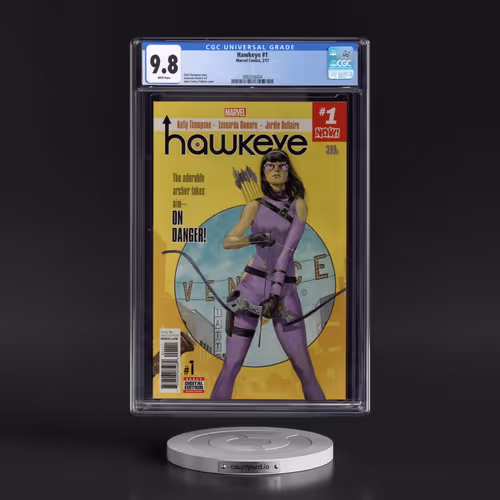 Hawkeye #1 CGC 9.8 White Pages (Marvel Comics, 2/17) - Universal