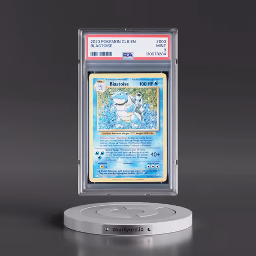 2023 Pokémon Clb-Trading Card Game Classic Blastoise & Suicune EX Deck #003 Blastoise (PSA 9 MINT)