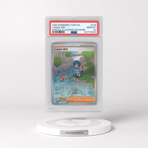 2024 Pokémon Twm EN-Twilight Masquerade #219 Lana's Aid - Special Illustration Rare (PSA 10 GEM MINT)