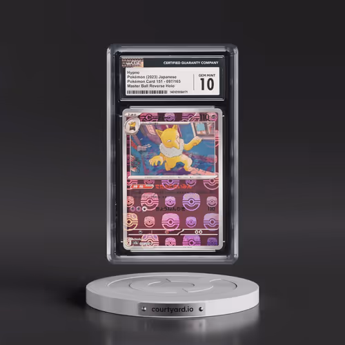 2023 Pokémon Card 151 #097/165 Hypno - Reverse Holo Master Ball (CGC 10 GEM MINT)