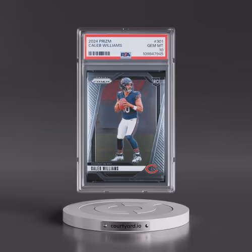 2024 Panini Prizm #301 Caleb Williams (PSA 10 GEM MINT)