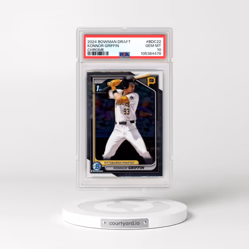 2024 Bowman Draft #BDC22 Konnor Griffin - Chrome (PSA 10 GEM MINT)