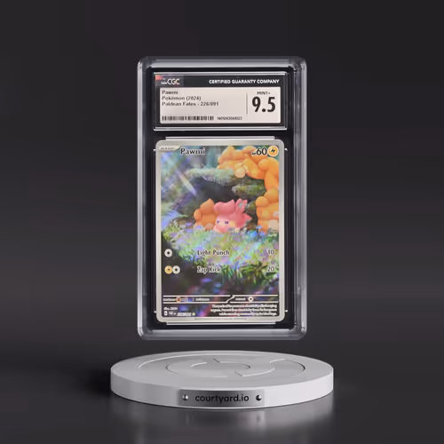 2024 Paldean Fates - PAF EN #226/091 Pawmi - Illustration Rare Holo (CGC 9.5 MINT+)