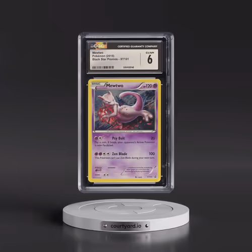 2013 Black Star Promos #XY101 Mewtwo - Cosmos Holo (CGC 6 EX-NM)