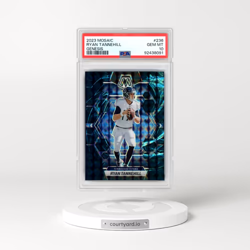 2023 Panini Mosaic #236 Ryan Tannehill - Genesis (PSA 10 GEM MINT)
