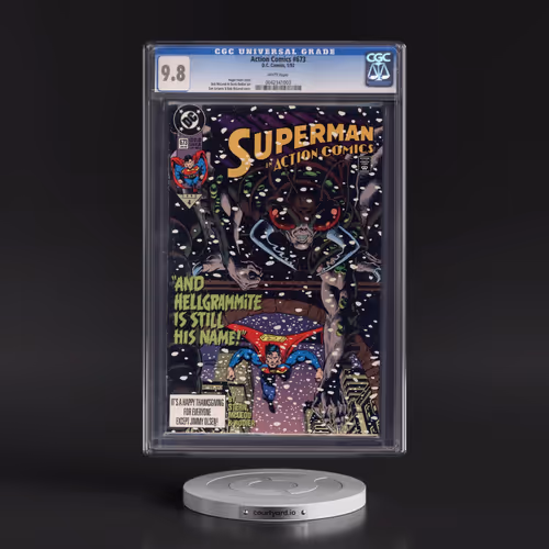 Action Comics #673 CGC 9.8 White Pages (DC Comics, 1/92) - Universal
