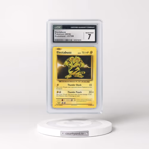 2016 Evolutions #41/108 Electabuzz (CGC 7 NM)