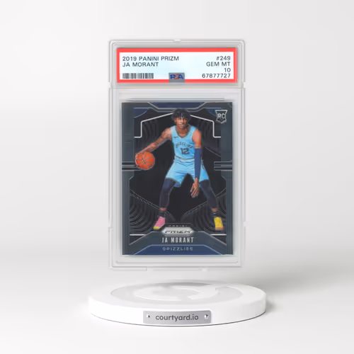 2019 Panini Prizm #249 Ja Morant (PSA 10 GEM MINT)