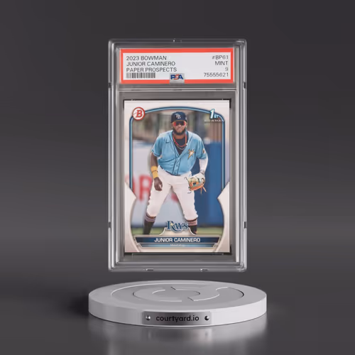 2023 Bowman Paper Prospects #BP61 Junior Caminero (PSA 9 MINT)