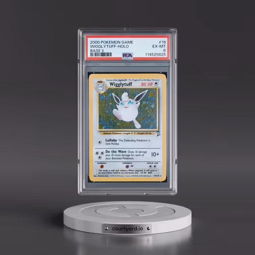 2000 Pokémon Game Base II #19 Wigglytuff - Holo (PSA 6 EX-MT)