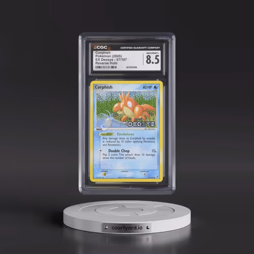 2005 EX Deoxys #57/107 Corphish - Reverse Holo (CGC 8.5 NM-MT+)