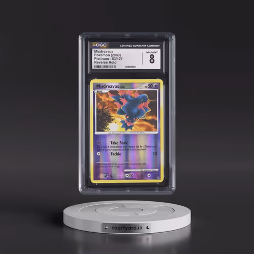 2009 Platinum #83/127 Misdreavus - Reverse Holo (CGC 8 NM-MT)