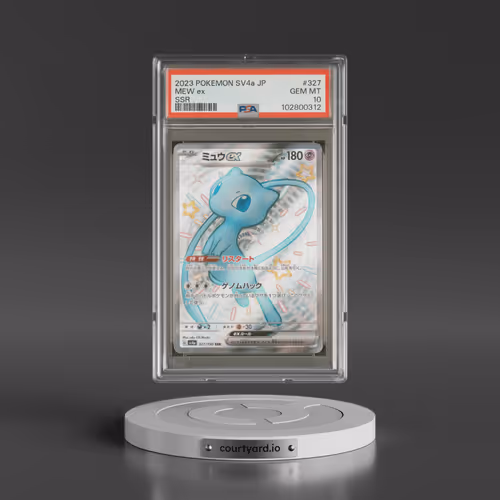 2023 Pokémon Sv4a-Shiny Treasure EX #327 Mew EX - Holo Ssr (PSA 10 GEM MINT)