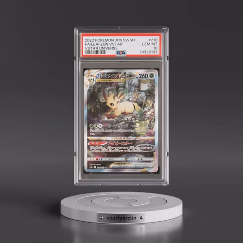 2022 Pokémon Sword & Shield Vstar Universe #210 Leafeon Vstar - Full Art (PSA 10 GEM MINT)