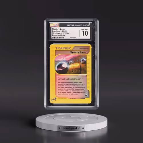 2003 Skyridge #137/144 Mystery Zone - Reverse Holo (CGC 10 GEM MINT)