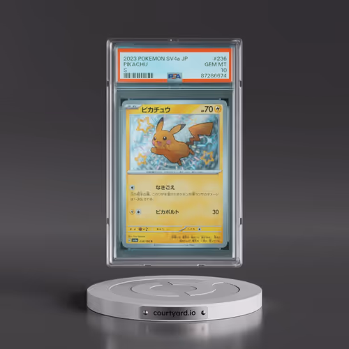 2023 Pokémon Sv4a-Shiny Treasure EX #236 Pikachu - S (PSA 10 GEM MINT)